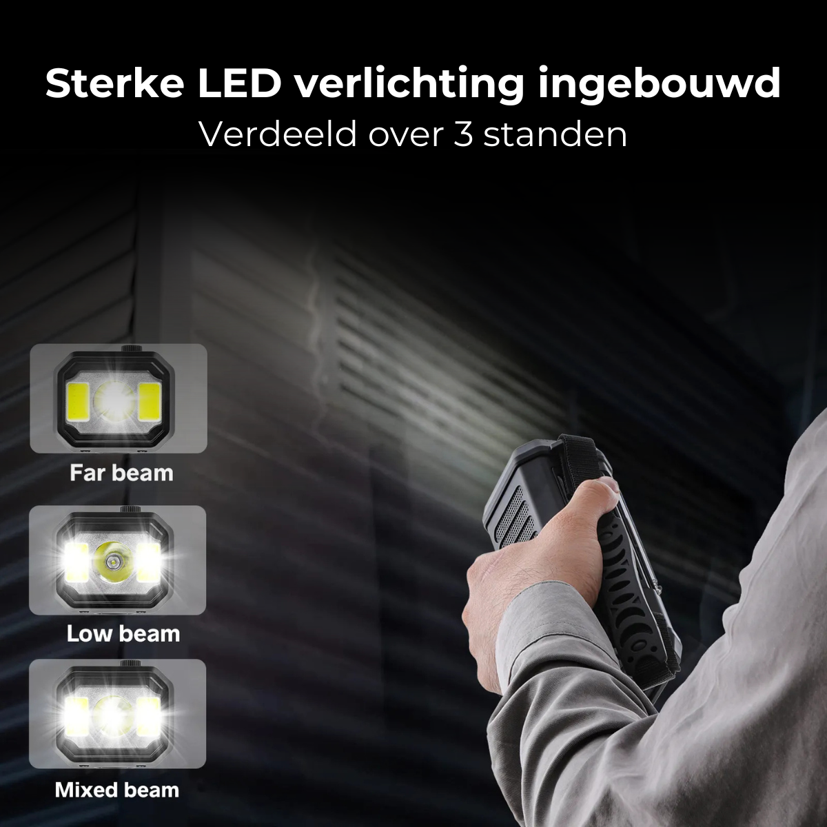 Ultra Emergency Radio™ – 10,000mAh Powerbank, LED Light & Multi-Charge Survival System