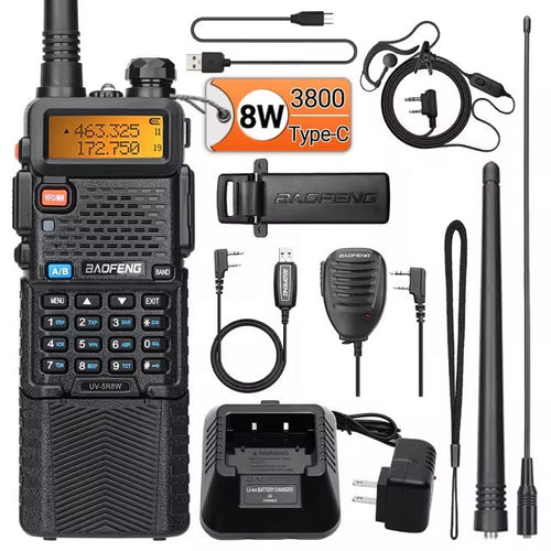 Baofeng UV-5R Dual-Band Radio – Reliable Communication for Outdoor & Emergency Use