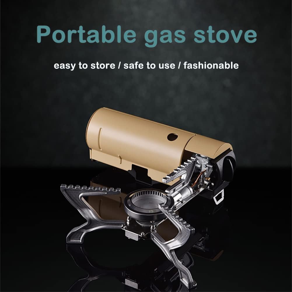SurvivalPro™ Folding Camping Stove – 2,600 W Power, Compact & Cold-Weather Ready
