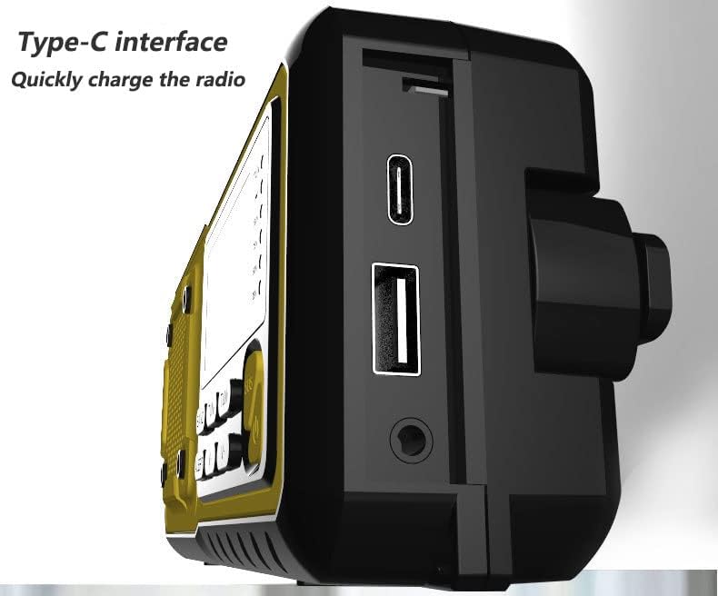 CrisisCore™ Explorer – Portable Emergency Radio with Power Bank, Solar Panel & SOS Function
