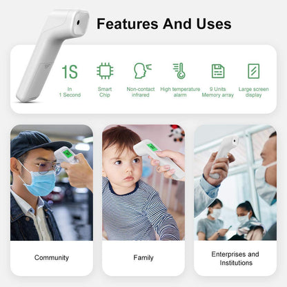 Luxyana® Infrared Thermometer Pro Series – Fast, Accurate & Hygienic for Emergencies