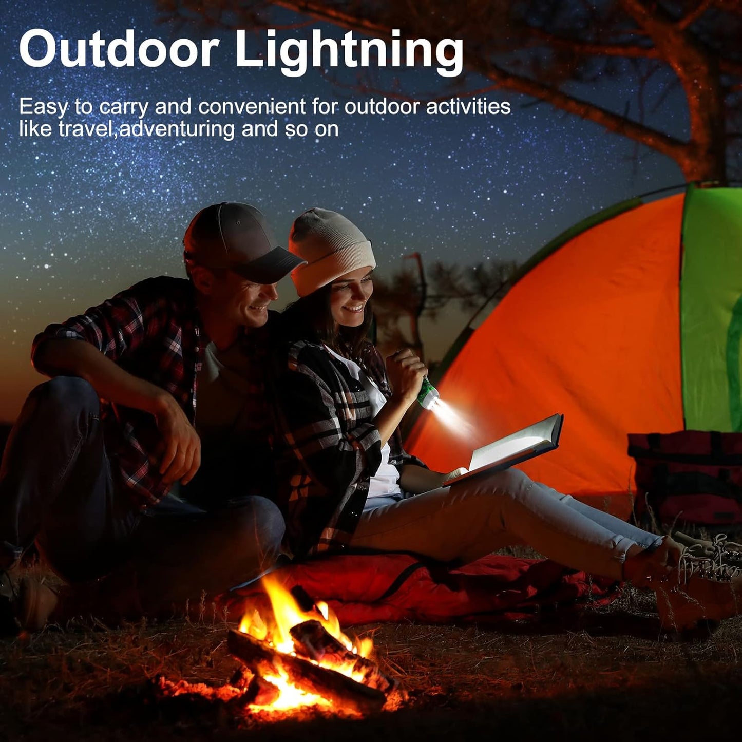 3x Hand-Crank Flashlights – No Batteries Needed, Always Ready