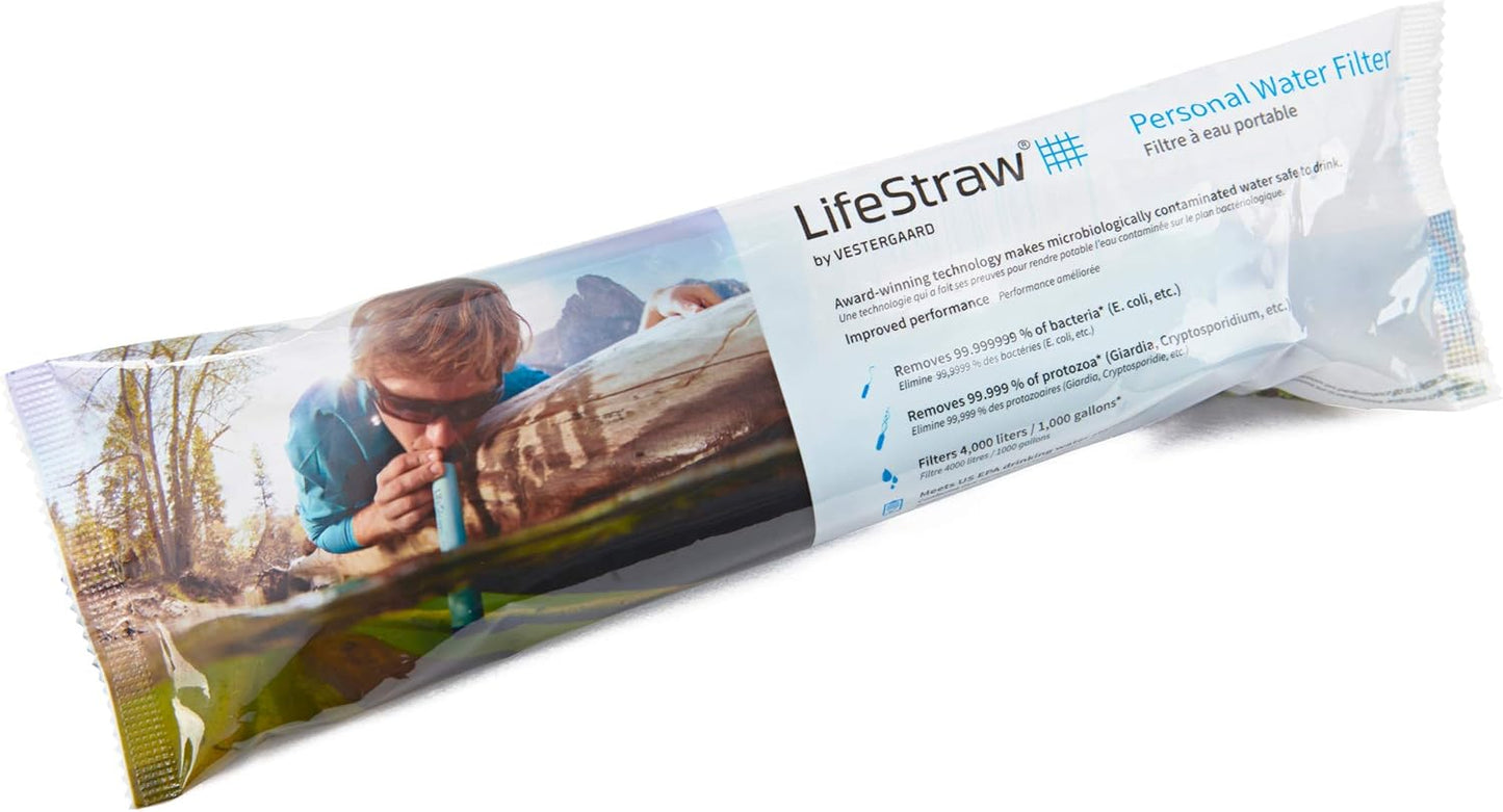 LifeStraw Personal Water Filter – Clean Drinking Water Within Reach Anytime