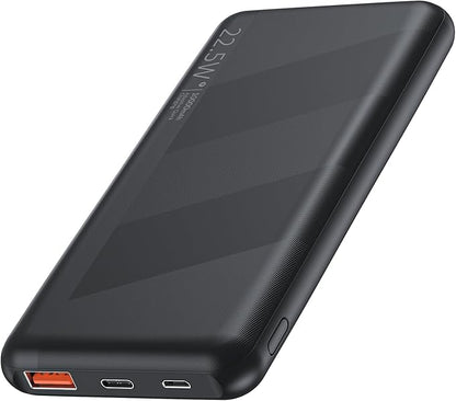 10,000mAh 22.5W Fast Charging Powerbank – High-Speed Emergency Power Anywhere