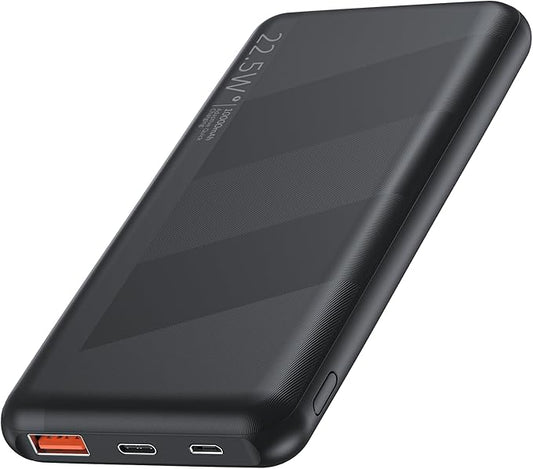 10,000mAh 22.5W Fast Charging Powerbank – High-Speed Emergency Power Anywhere