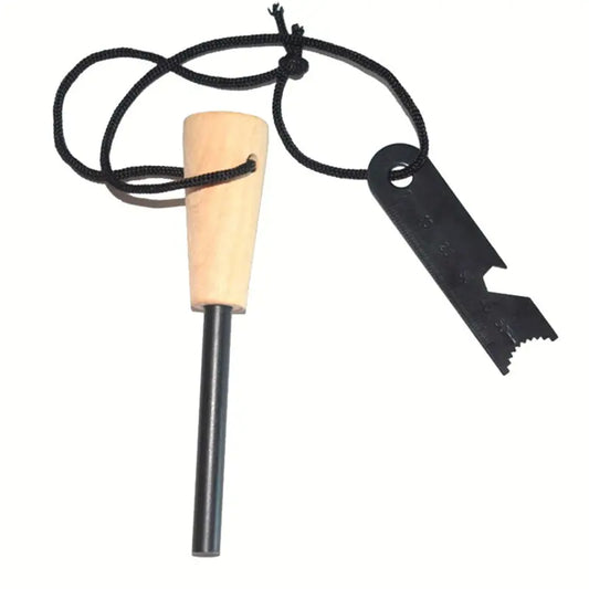 Magnesium Fire Starter with Saw Tool