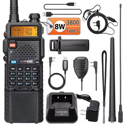 Baofeng UV-5R Dual-Band Radio – Reliable Communication for Outdoor & Emergency Use