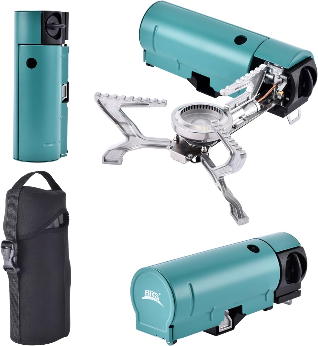 SurvivalPro™ Folding Camping Stove – 2,600 W Power, Compact & Cold-Weather Ready