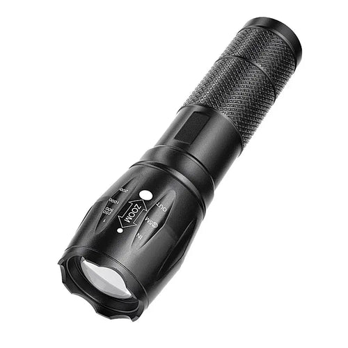 Luxyana® Tactical LED Flashlight – 1000 Lumens of Rugged Power for Emergencies & Outdoor Use